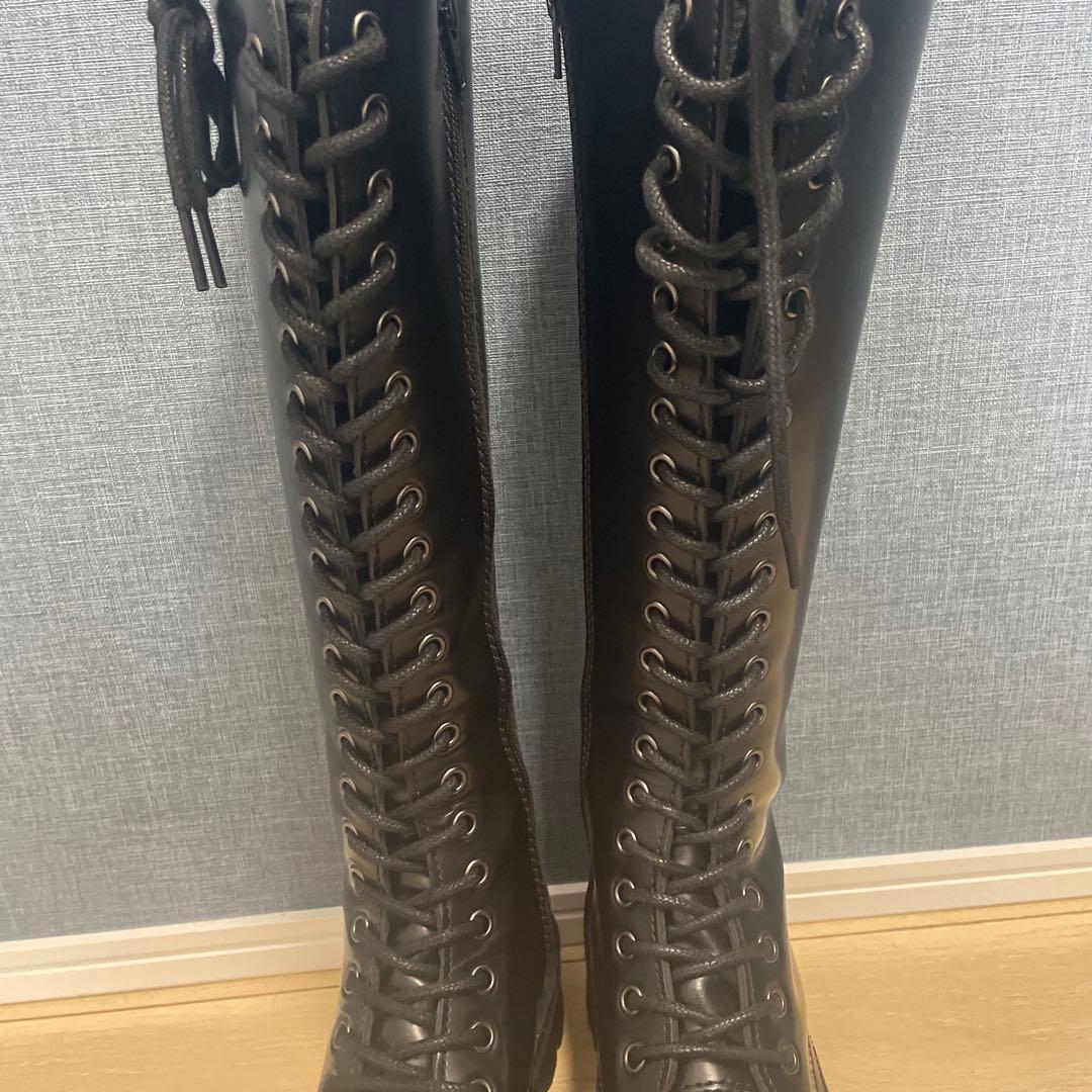 ドクターマーチン　BRITAIN ブリテイン　20ホール　ロングブーツ 22cm