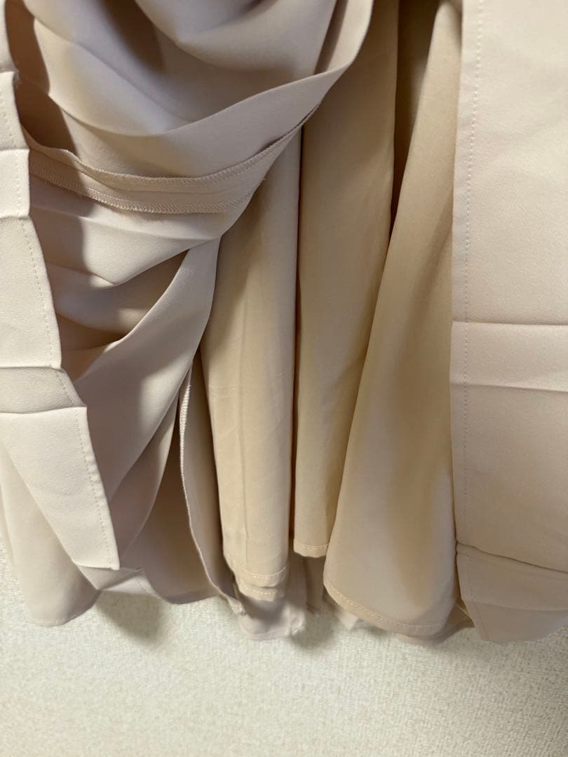 値下げ！CELFORD リボンタイ付きプリーツワンピース　顔合わせ　結婚式