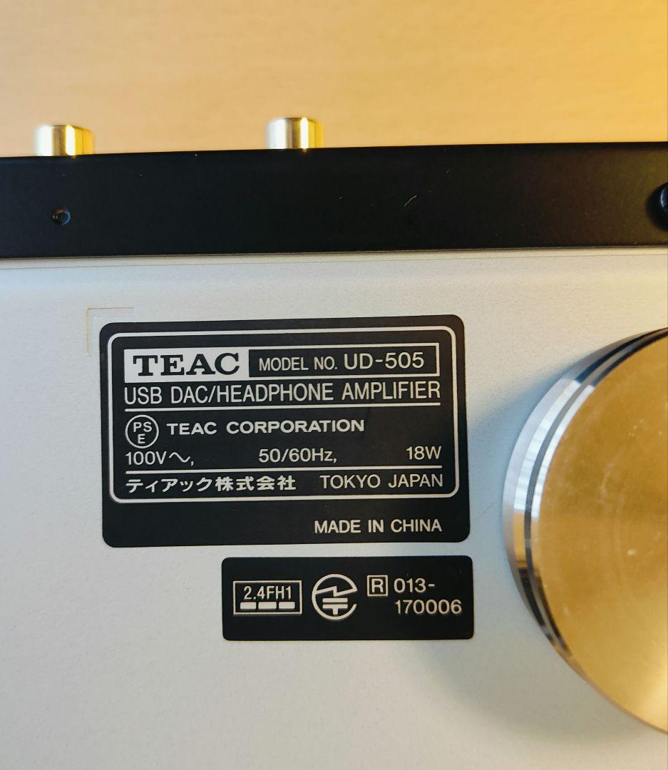 UD-505 USB DAC/ヘッドホンアンプ　TEAC ティアック