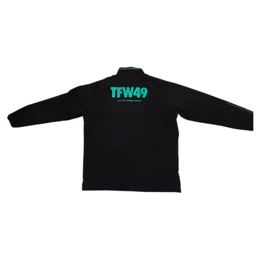 TFW49 リバーシブルハーフジップ　ストレッチ　ジャケット　サイズL