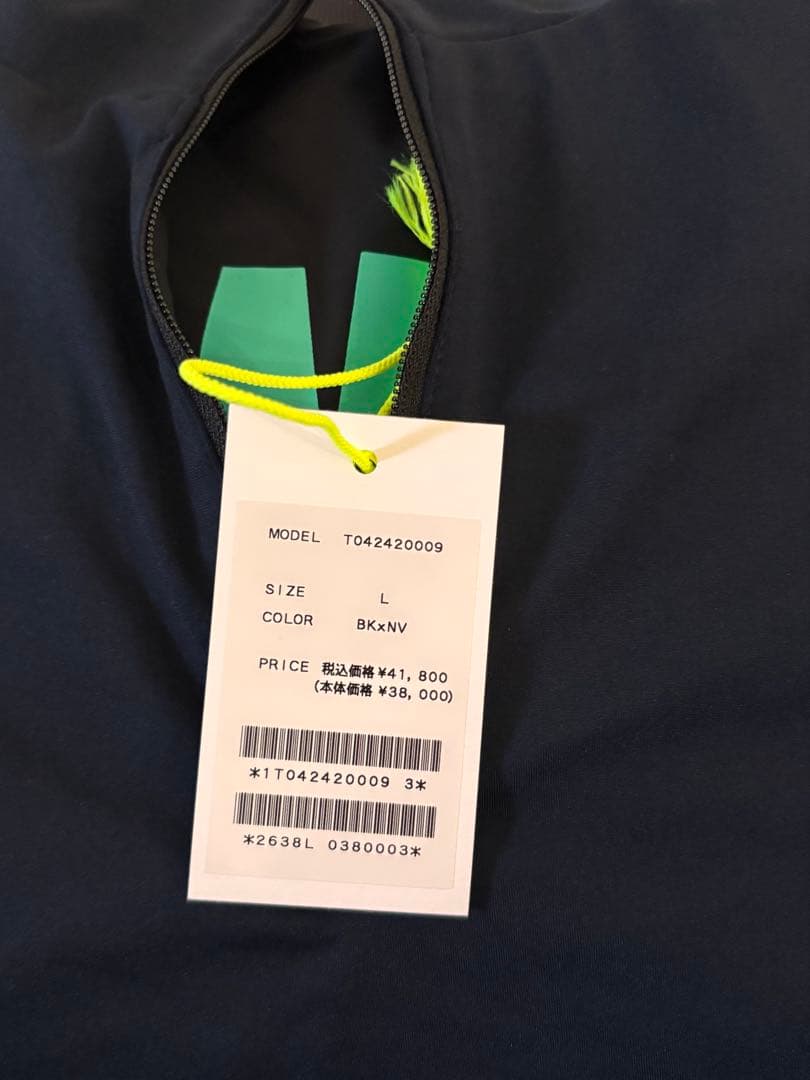 TFW49 リバーシブルハーフジップ　ストレッチ　ジャケット　サイズL