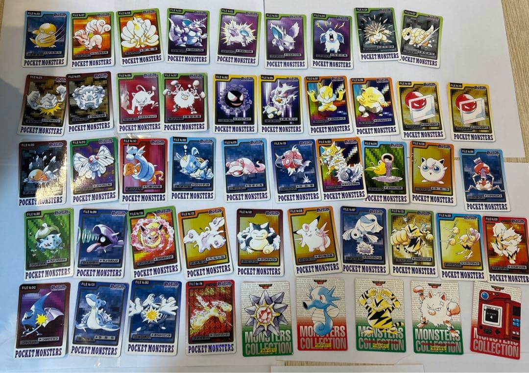 ポケモンカードダス　まとめ売り　キラ ファイヤー ゲンガー メタモン カビゴン