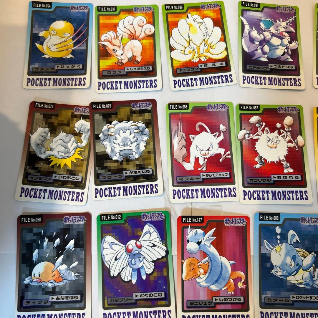 ポケモンカードダス　まとめ売り　キラ ファイヤー ゲンガー メタモン カビゴン