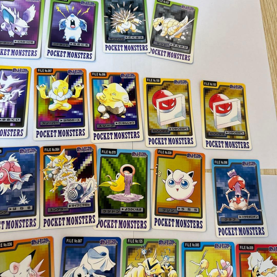 ポケモンカードダス　まとめ売り　キラ ファイヤー ゲンガー メタモン カビゴン