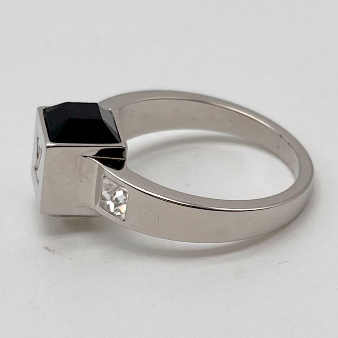 ルイヴィトン バーグギャンブルリング L 指輪 シルバー ラインストーン 美品