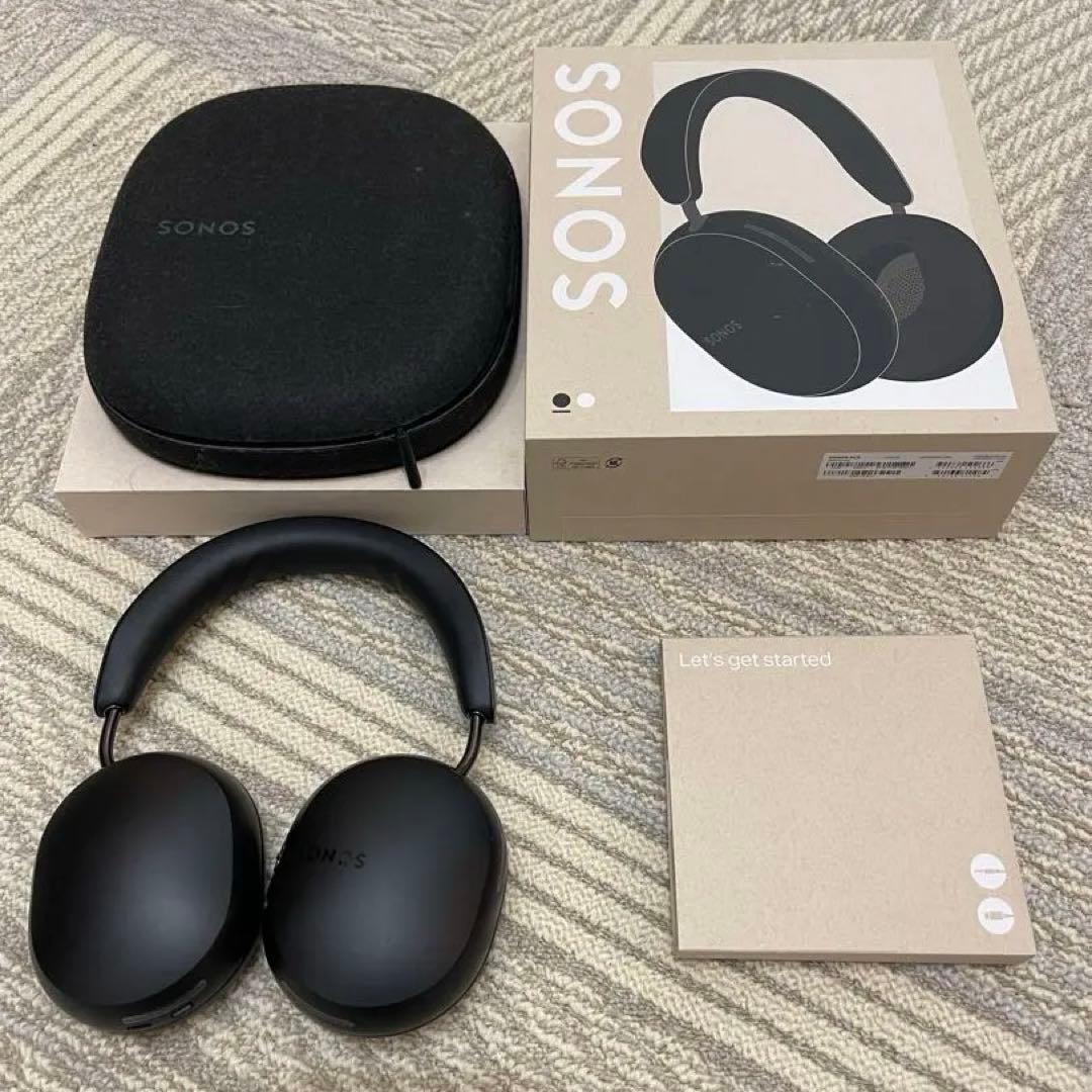 【美品】Sonos Ace ワイヤレスヘッドホン ブラック