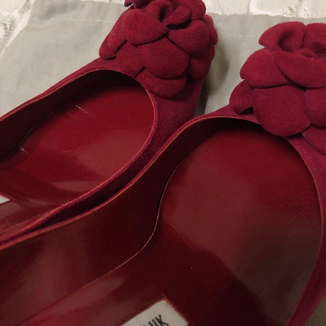 ブラックフライデーSALE!マノロ ブラニク⭐︎スエードパンプス 36