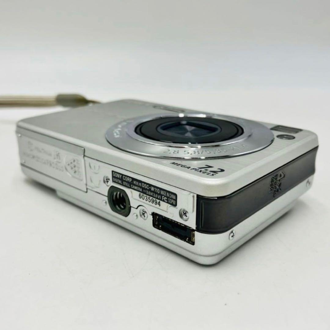 美品♪ SONY Cyber-shot DSC-W110 オールドコンデジ