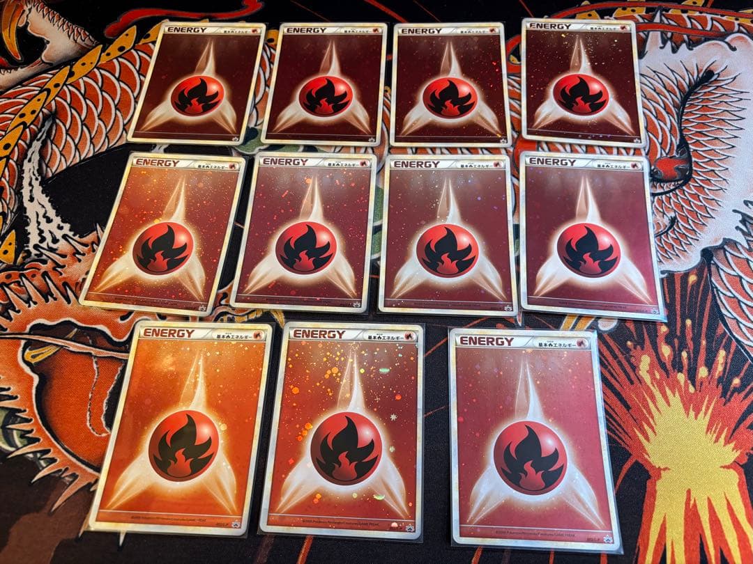 SALE 基本炎エネルギー　LEGENDキラ　012/L-P 11枚セット売り