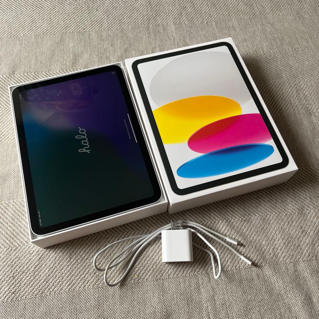 iPad 第10世代 64GB 充電器付き 値引き対象