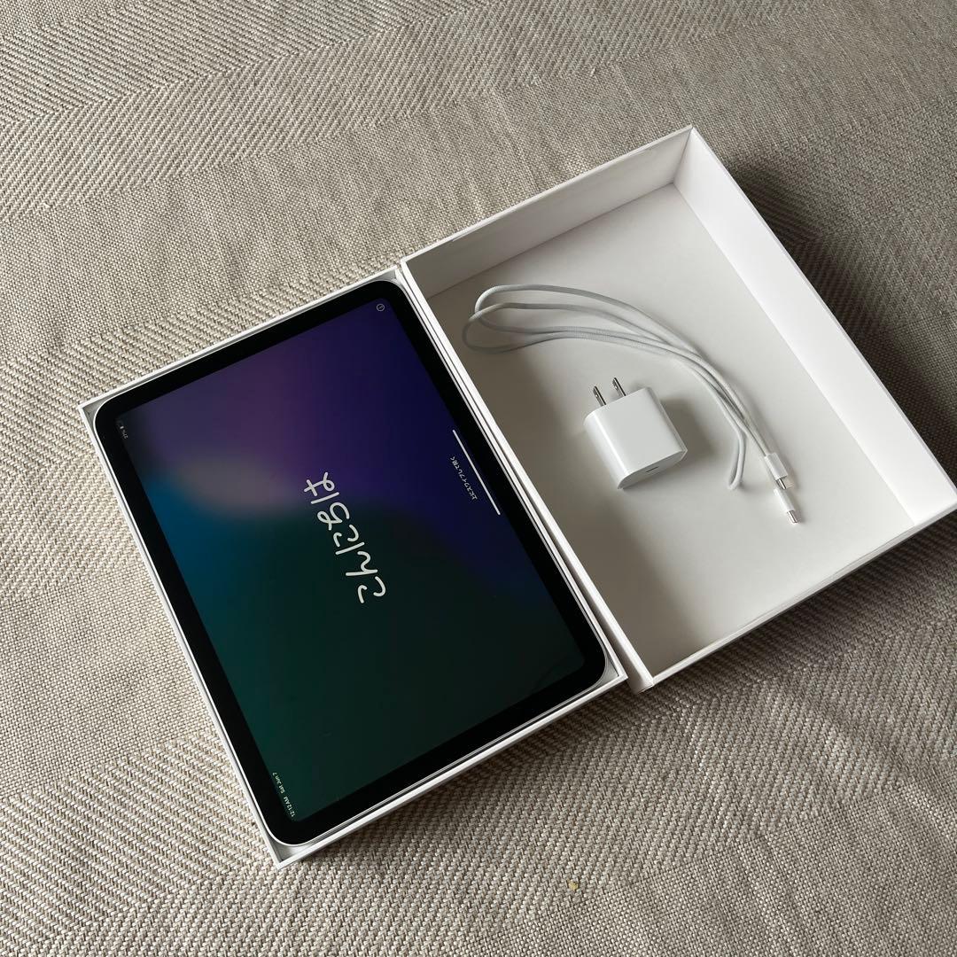iPad 第10世代 64GB 充電器付き 値引き対象