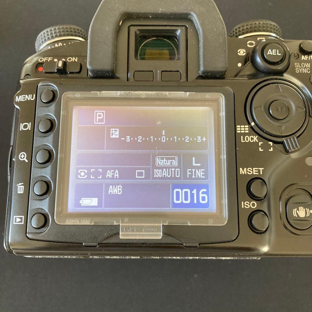 KONICA MINOLTA α-7 DIGITAL デジタル一眼レフ
