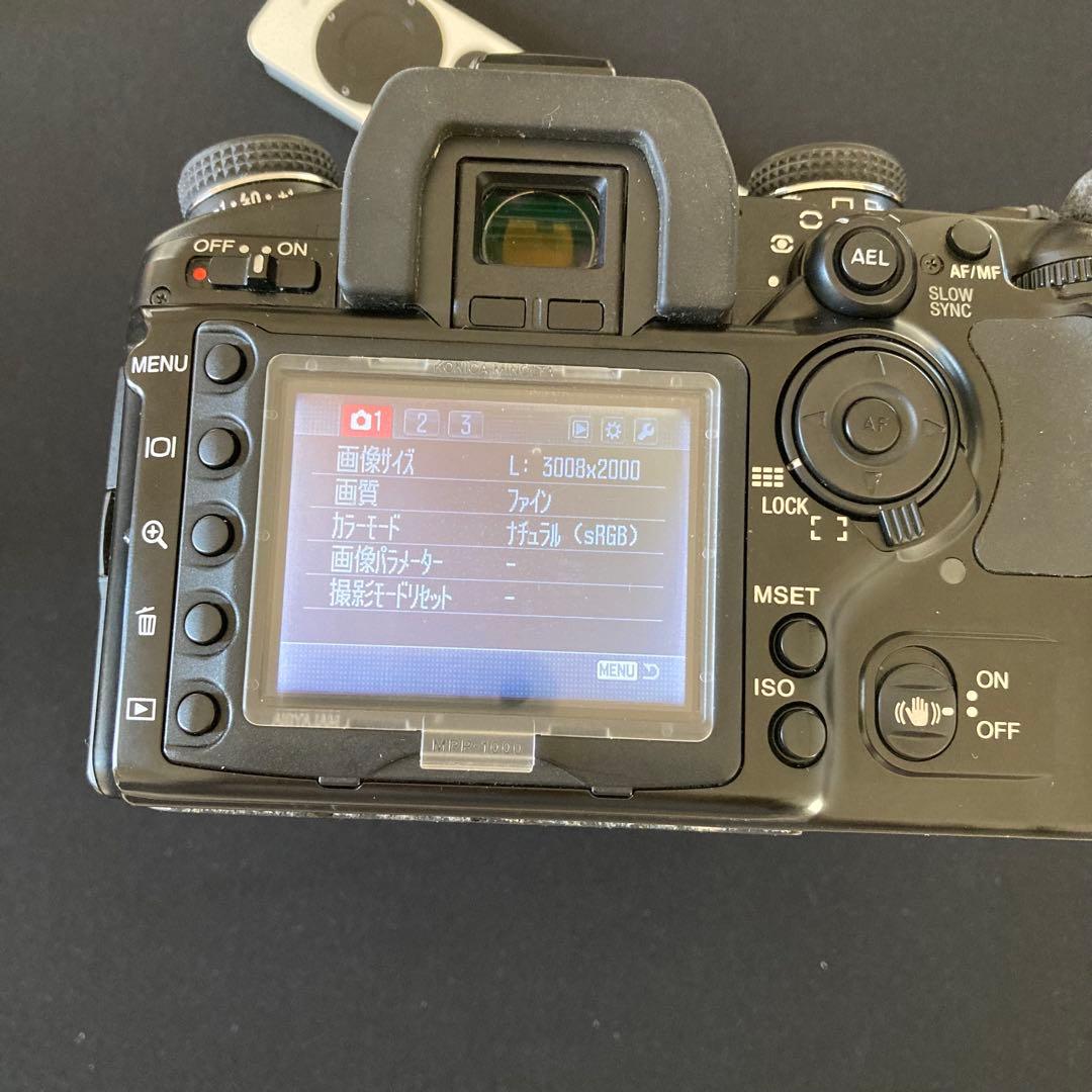 KONICA MINOLTA α-7 DIGITAL デジタル一眼レフ