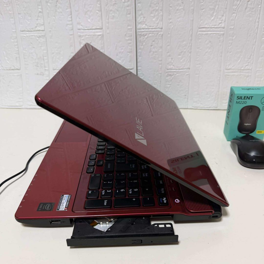 Windows11オフィス付き　WebカメラSSDサクサク起動　NECノートPC