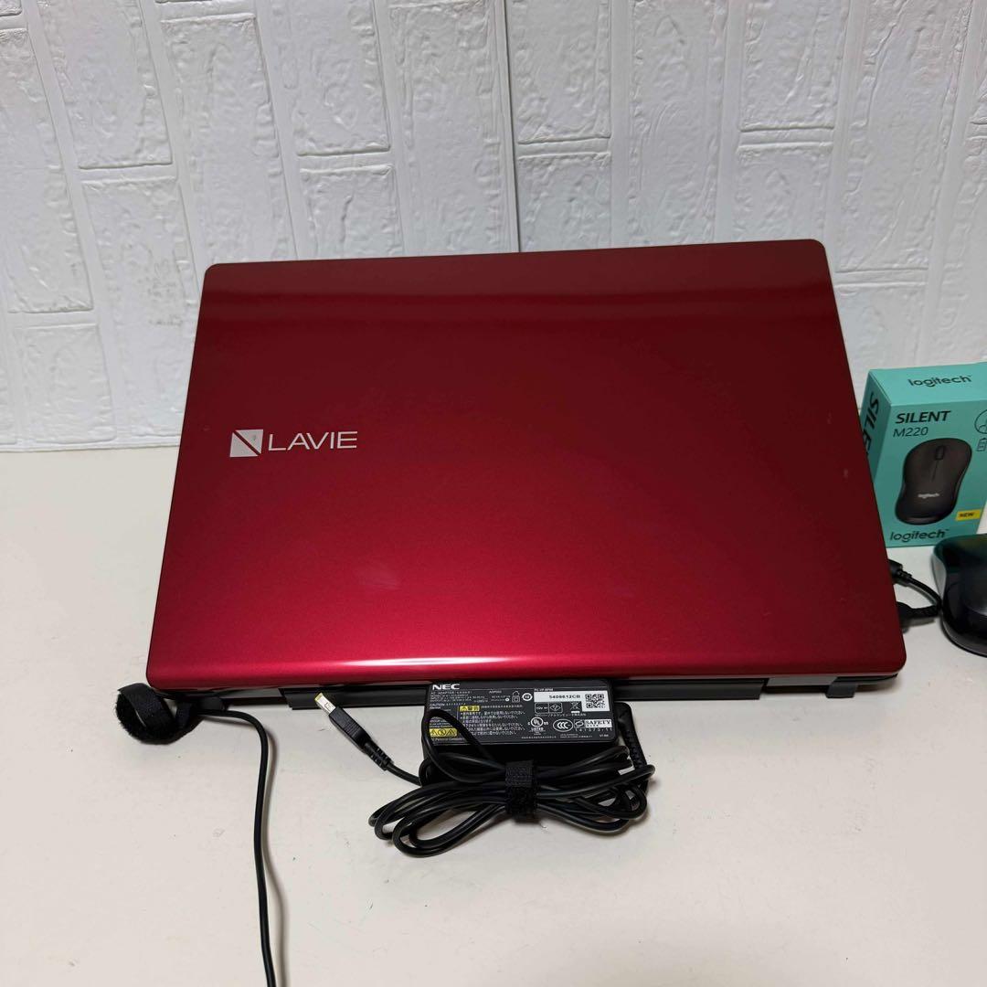 Windows11オフィス付き　WebカメラSSDサクサク起動　NECノートPC