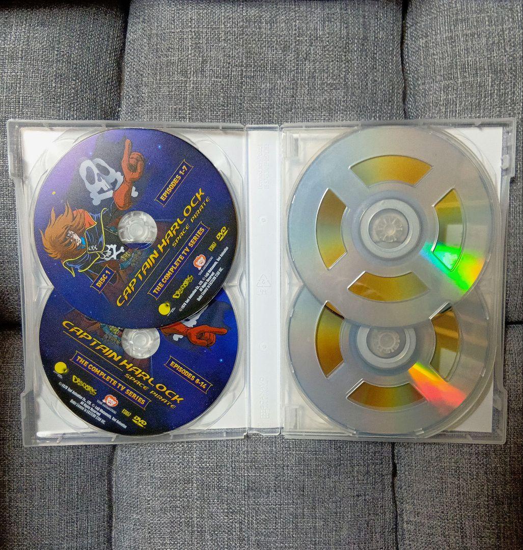 キャプテン・ハーロック DVD-BOX セット 北米版 / フランス版