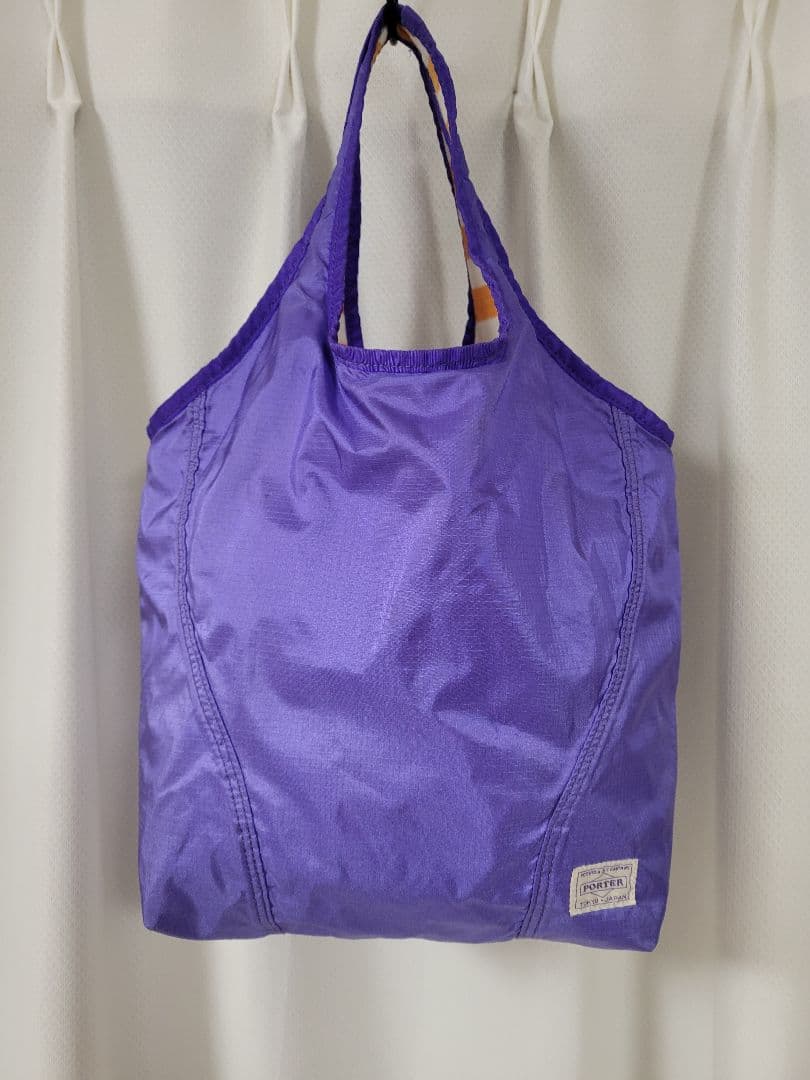 希少‼️PORTER リバーシブル パープル 紫 トートバッグ