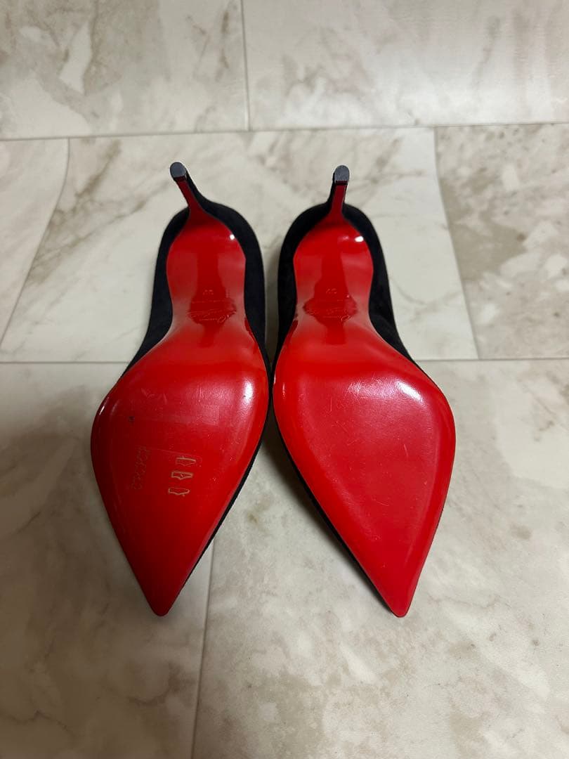 Christian Louboutin ルブタン　ヒール　ブラック　サイズ37