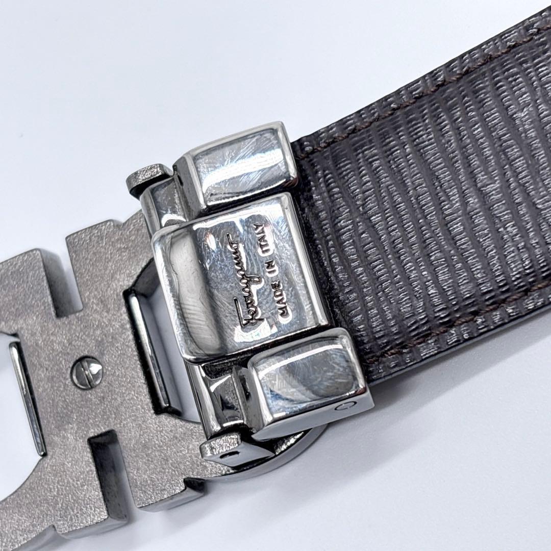 サルヴァトーレフェラガモ　ベルト ダブルガンチーニ　ブラック 黒