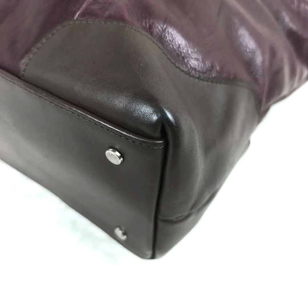 ✨美品✨ レクサスコレクション トートバッグ レザー 肩掛け B4可 赤茶