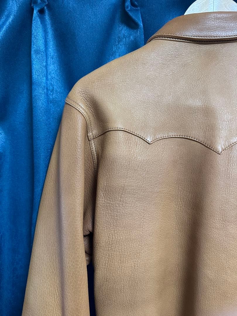 フラットヘッド FSD-32 ディアスキンシャツ THE FLAT HEAD