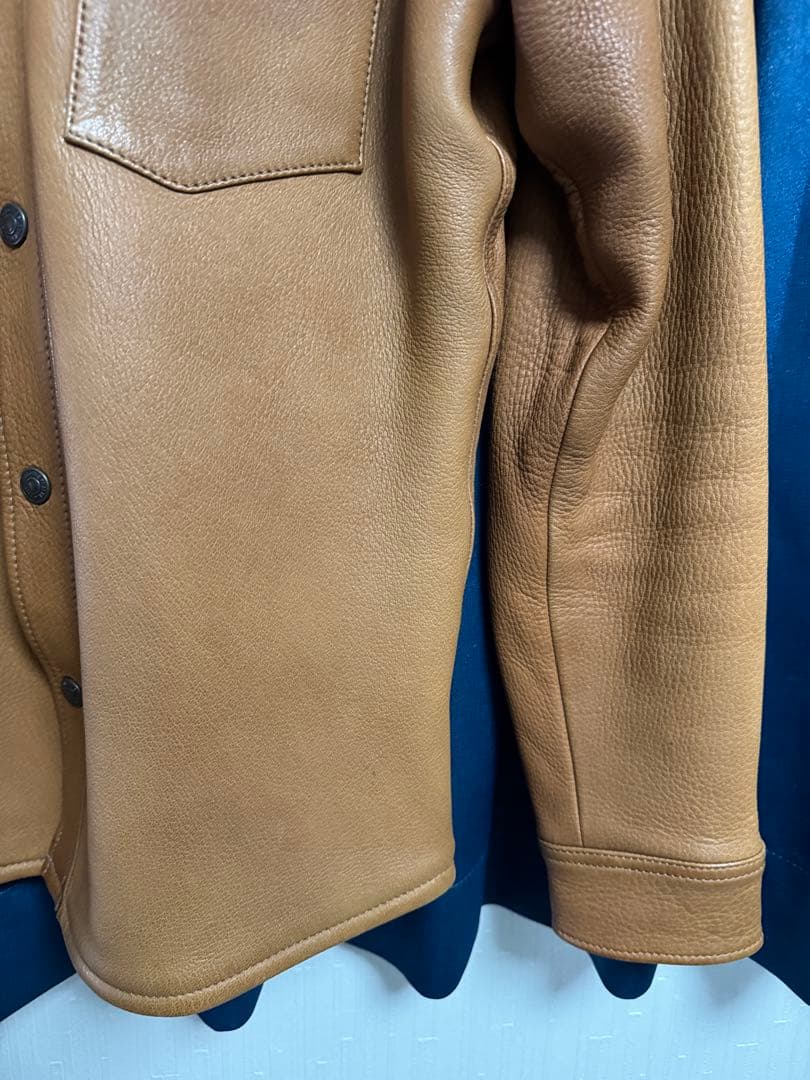 フラットヘッド FSD-32 ディアスキンシャツ THE FLAT HEAD