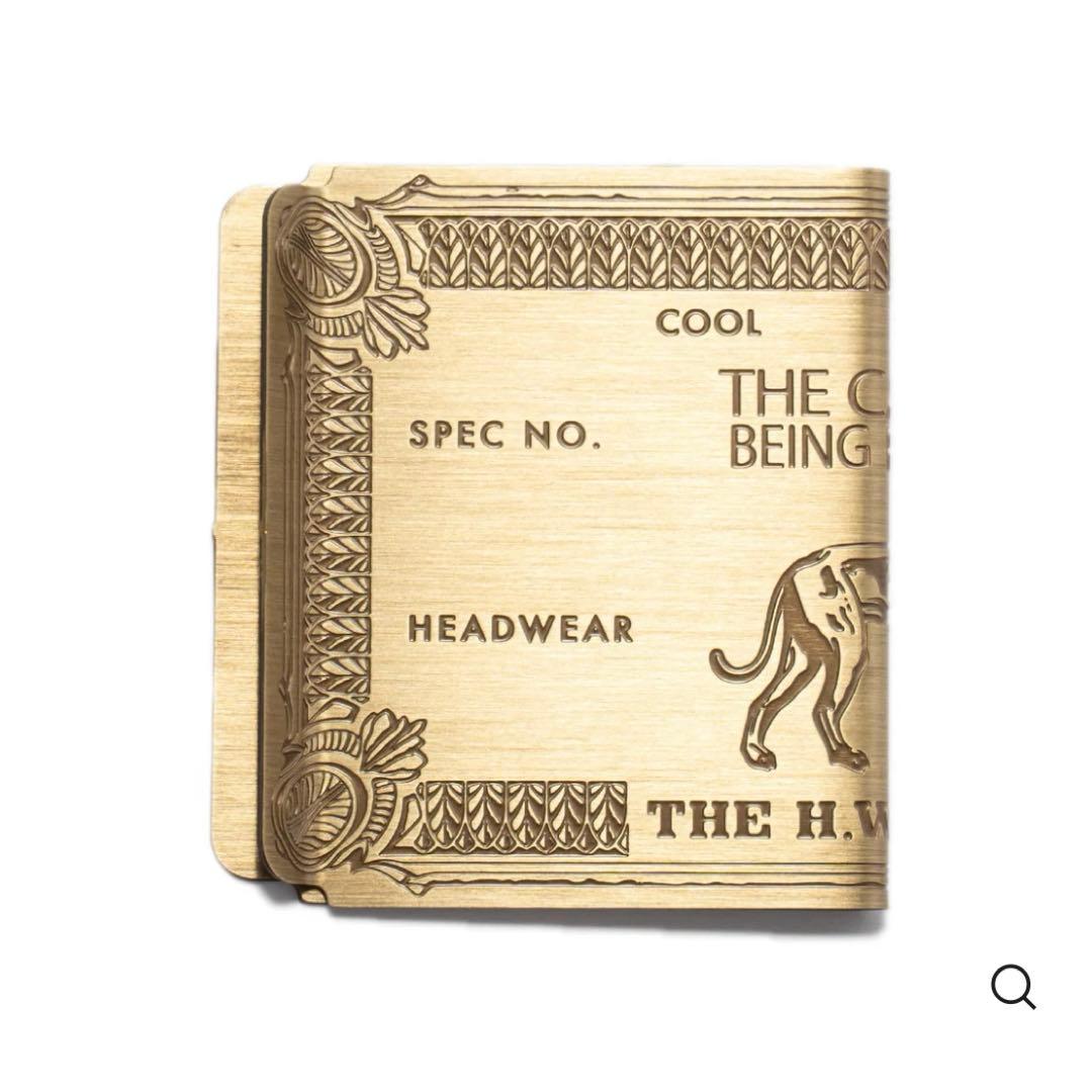THE H.W. DOG&CO MONEY CLIP Brass マネークリップ