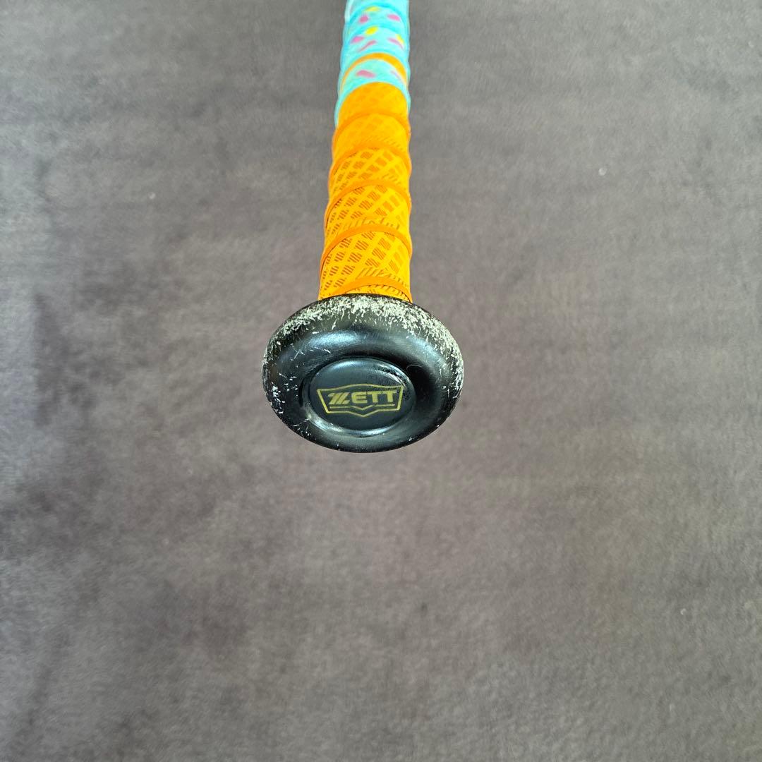 少年軟式用バット　モンスターブラックキャノン(76㎝)560gケース付き