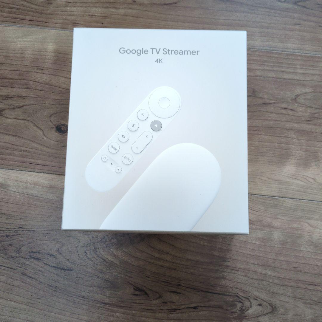 【新品未開封】Google TV Streamer（4K）本体