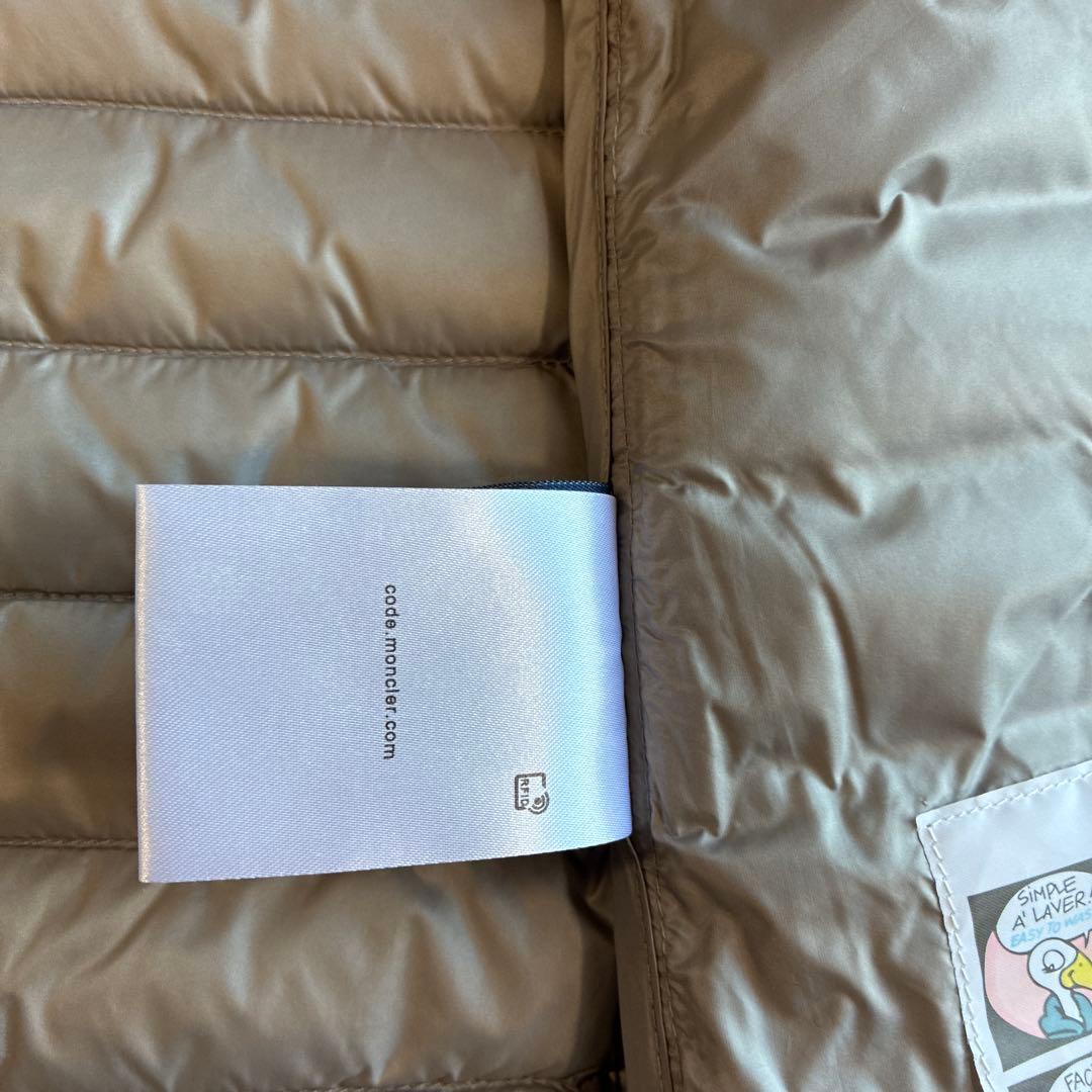 希少サイズ６美品》MONCLER モンクレール　リアンヌ ダウン ベスト グレー