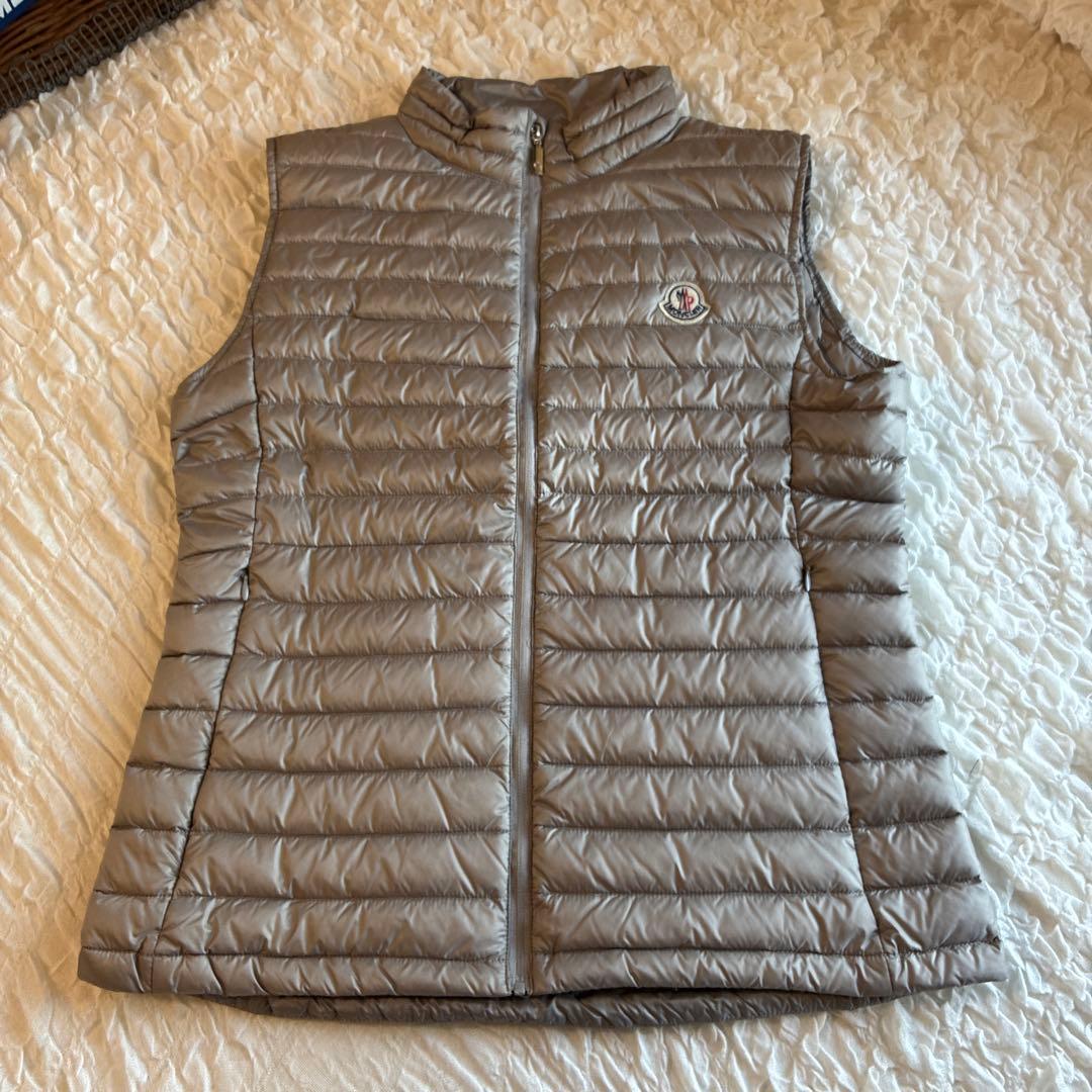 希少サイズ６美品》MONCLER モンクレール　リアンヌ ダウン ベスト グレー