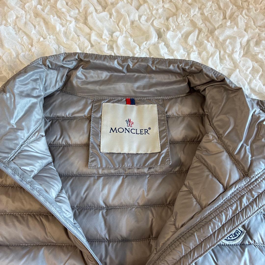 希少サイズ６美品》MONCLER モンクレール　リアンヌ ダウン ベスト グレー