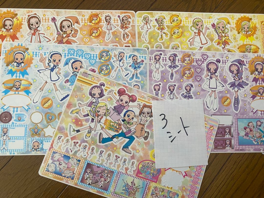 未使用保管品　ドロップブロックシール含む他152シート　キャラクターシールセット