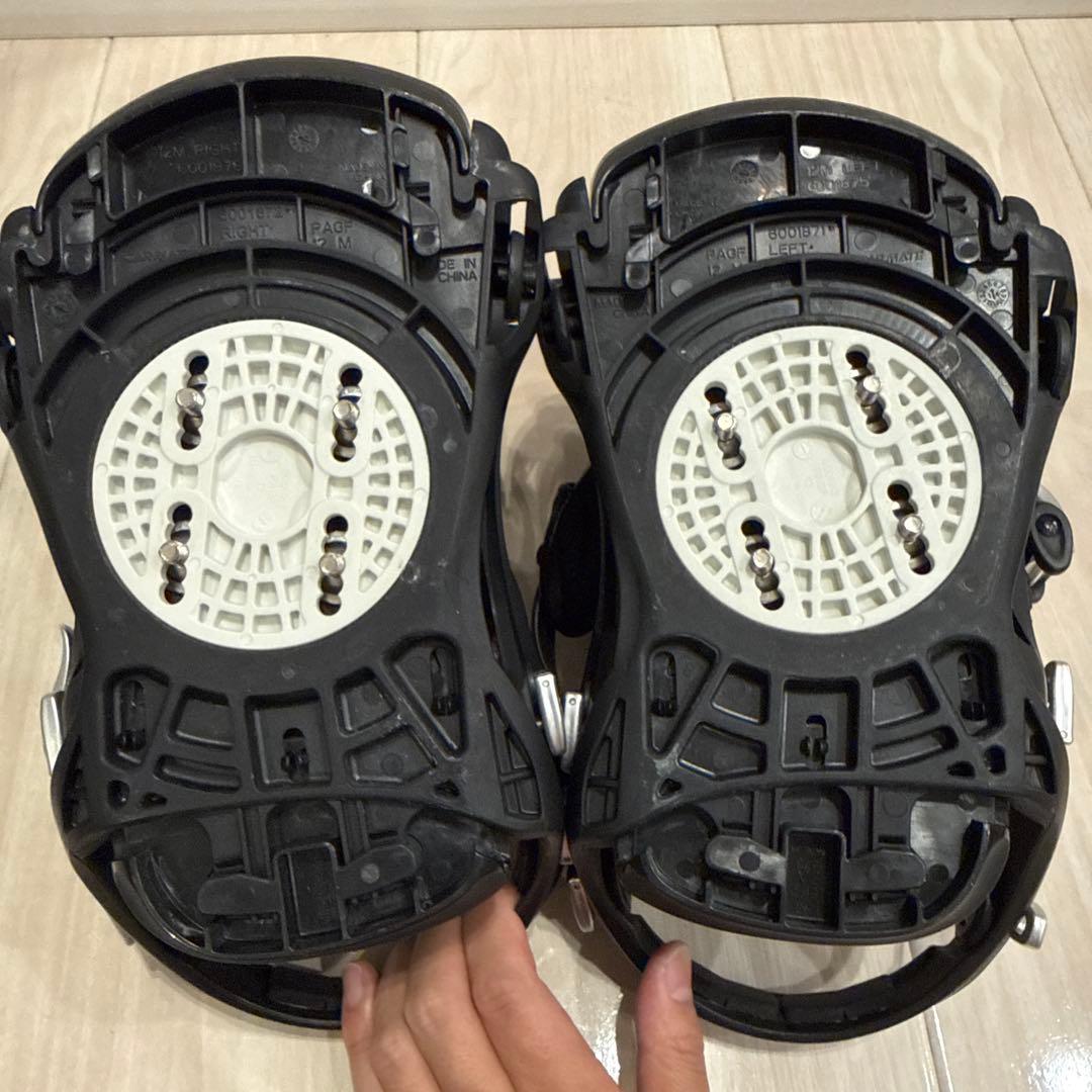 FLUX RK スノーボードビンディング ブラック　M サイズ　フラックス