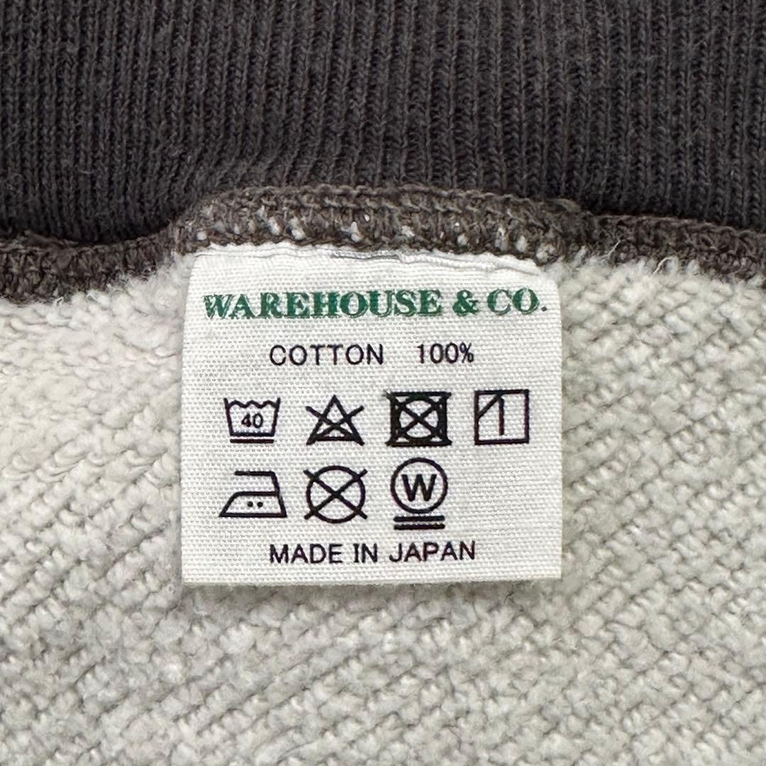 ウエアハウス ヘラーズカフェ ツートン 両Vスウェット 42 403 401