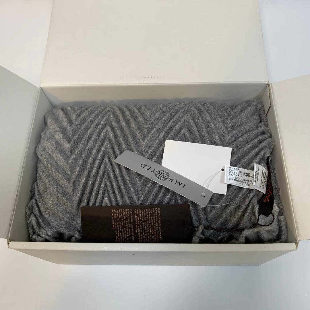 新品未使用 Arte アルテ カシミヤ プリーツ マフラー　レディース　メンズ