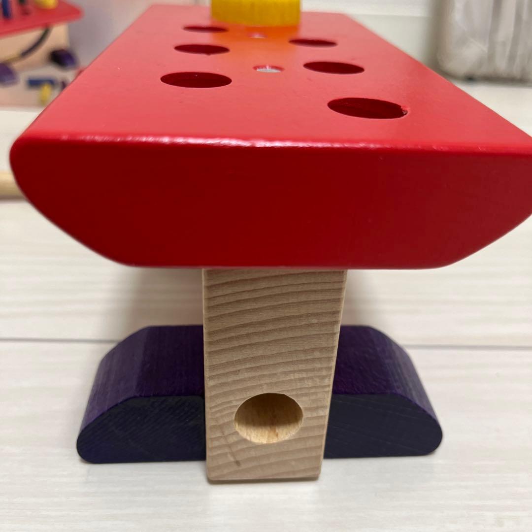 NIC社　大工さん　ニック社　モンテッソーリ　ペグ全てあり