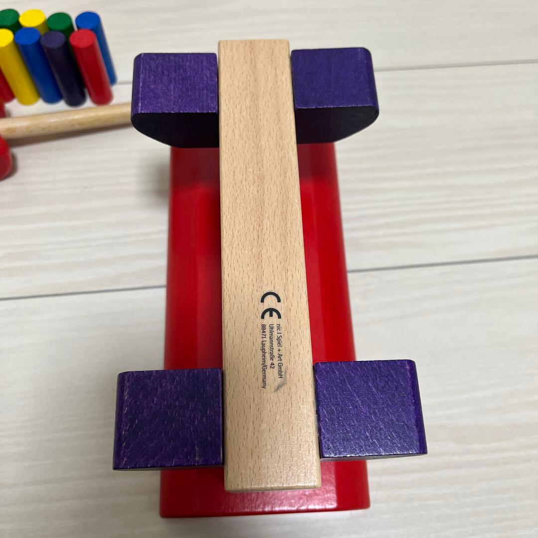 NIC社　大工さん　ニック社　モンテッソーリ　ペグ全てあり