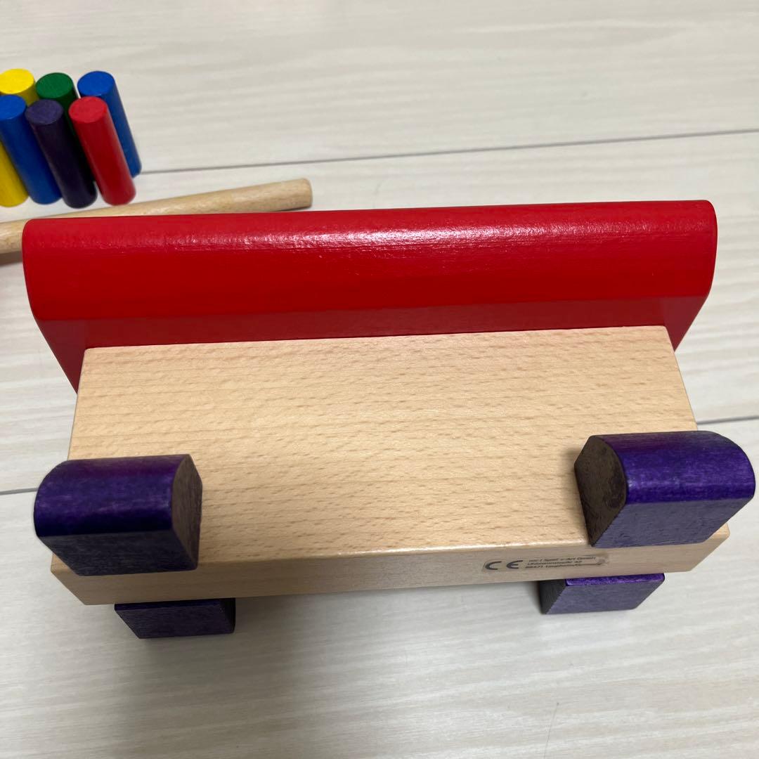 NIC社　大工さん　ニック社　モンテッソーリ　ペグ全てあり