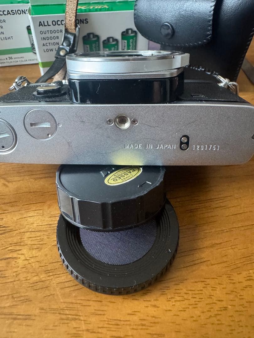 オリンパス　OM-1フィルムカメラとOlympusレンズセット