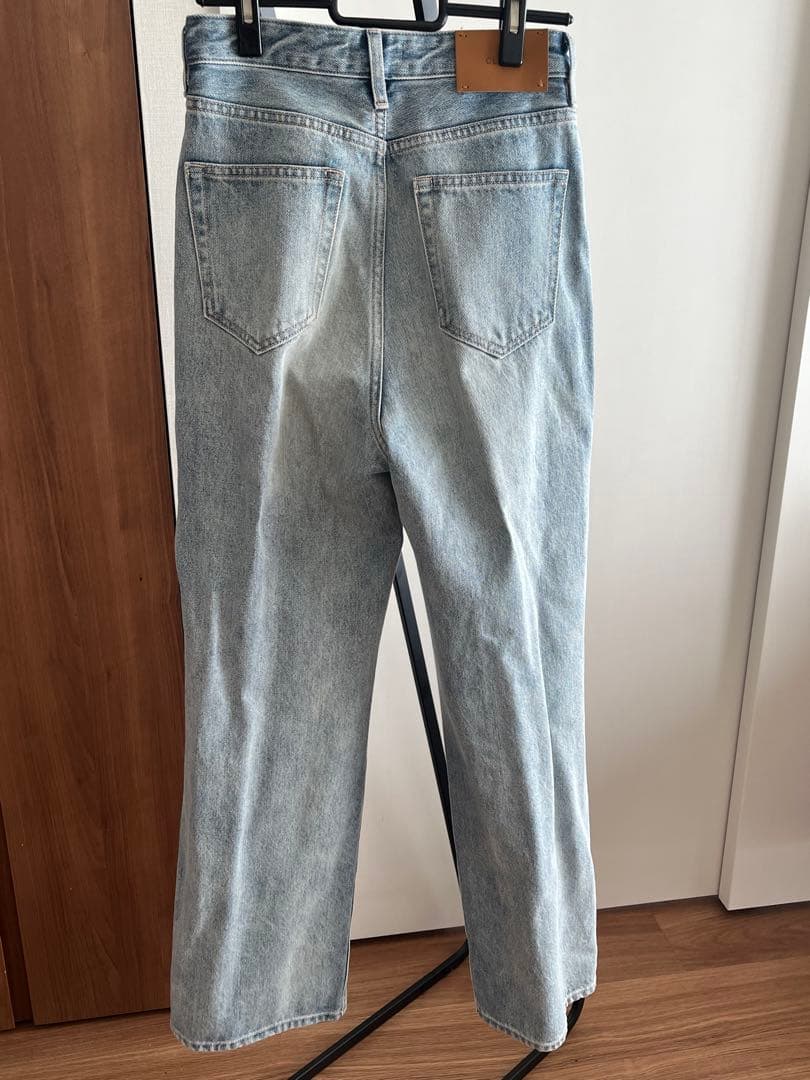 2025クラネCLANE SLASHCUTDENIMPANTS 1