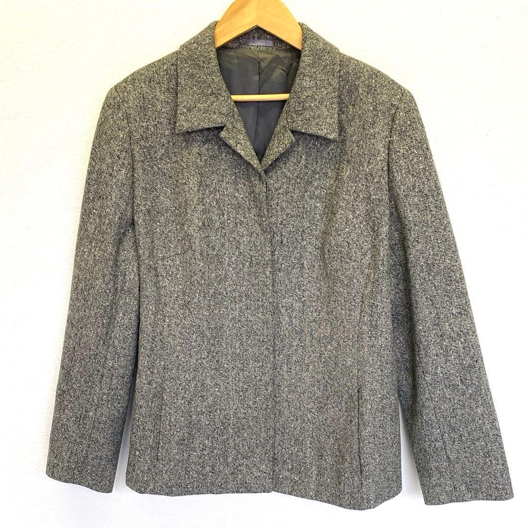 5245 美品 バーバリーロンドン レディース パンツスーツ 15 ベルト付き