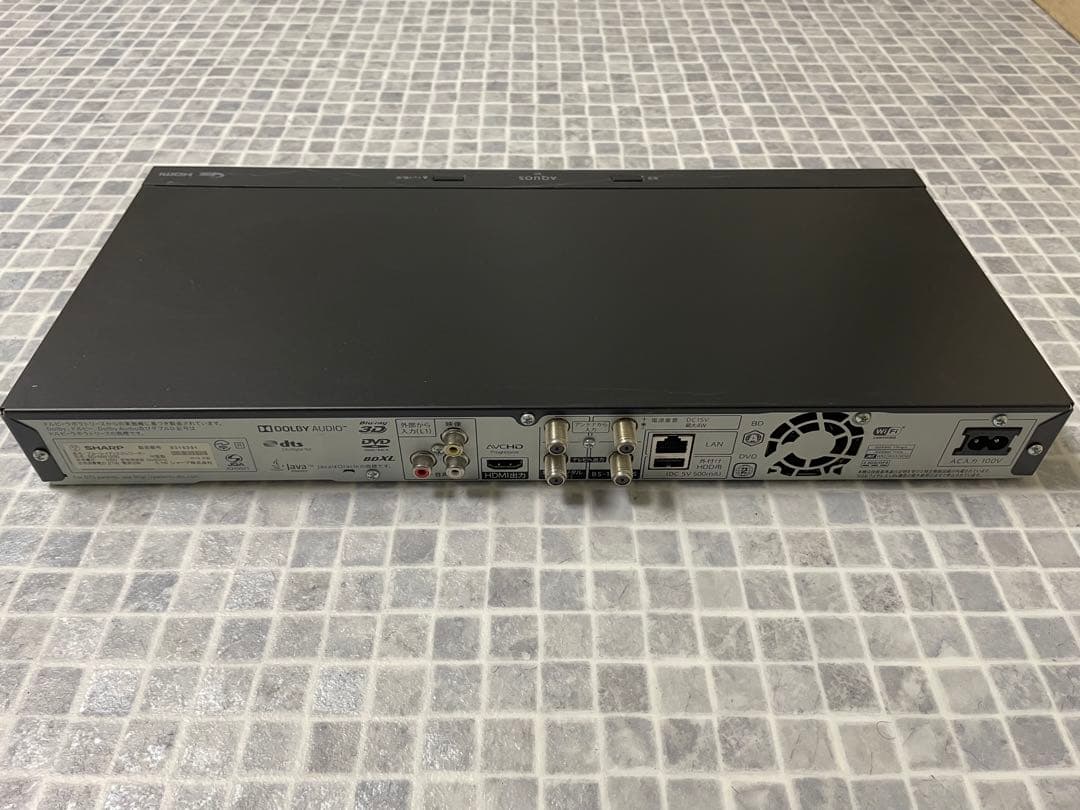 Sharp BD-NW1200 ブルーレイレコーダー 動作品