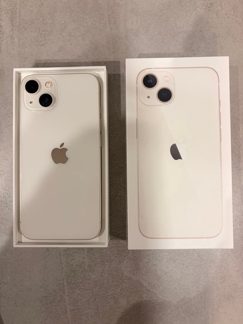 Apple iPhone 13 ホワイト 本体　128GB 美品