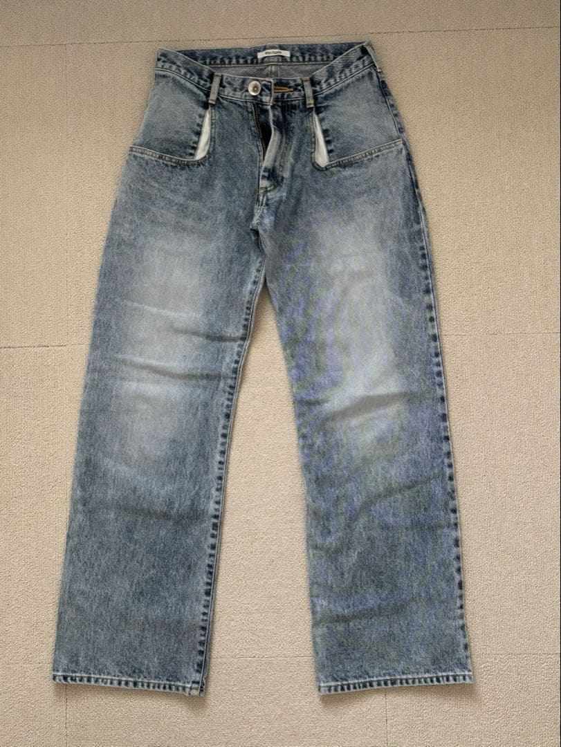 ウィムガゼット　ポケットデニム　36