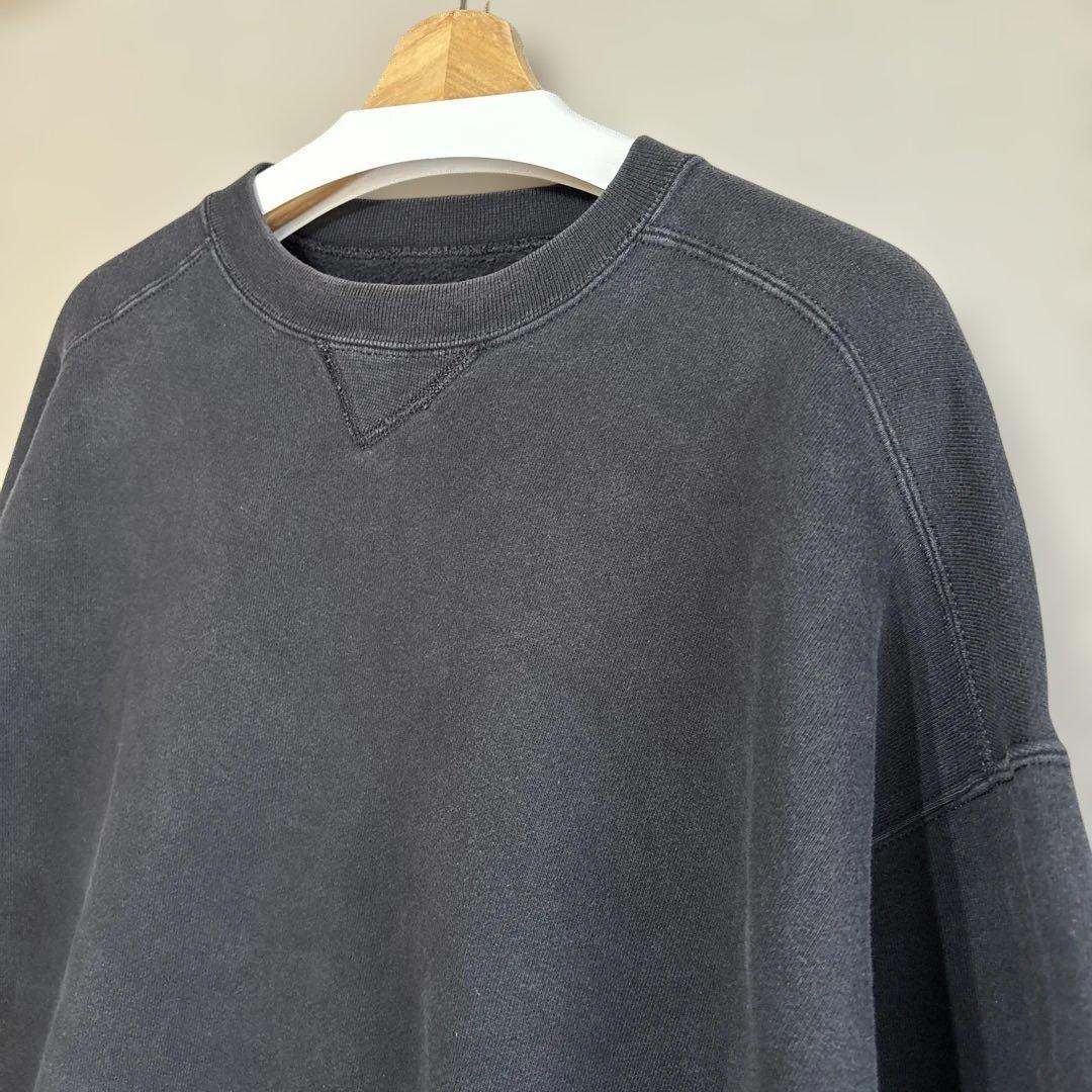 ラッセル 黒 スウェットXXL 90s USA ハイコットン ヴィンテージ