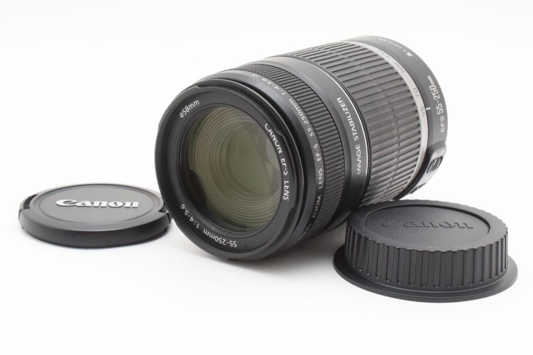 超美品 Canon EF-S レンズ 55-250mm f4-5.6 キヤノン