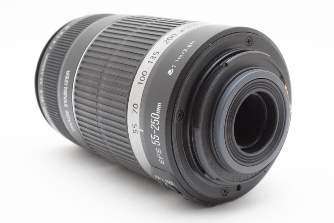 超美品 Canon EF-S レンズ 55-250mm f4-5.6 キヤノン