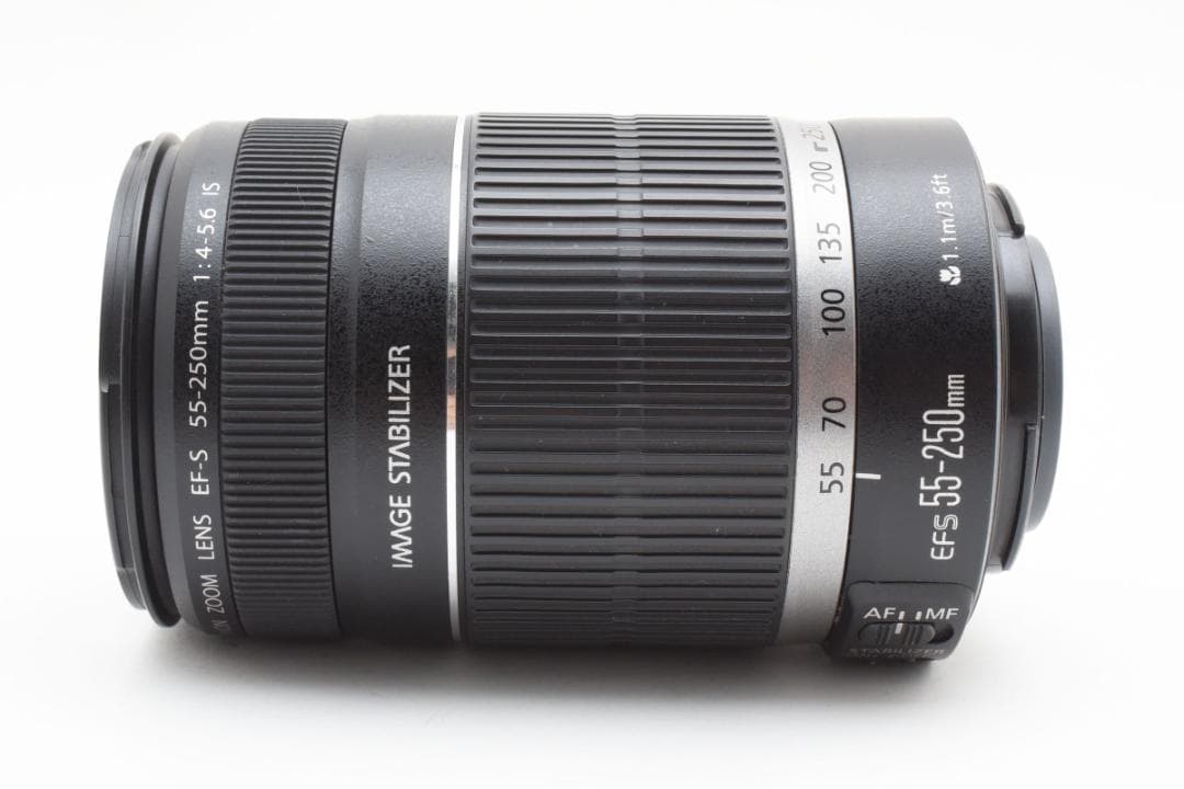 超美品 Canon EF-S レンズ 55-250mm f4-5.6 キヤノン