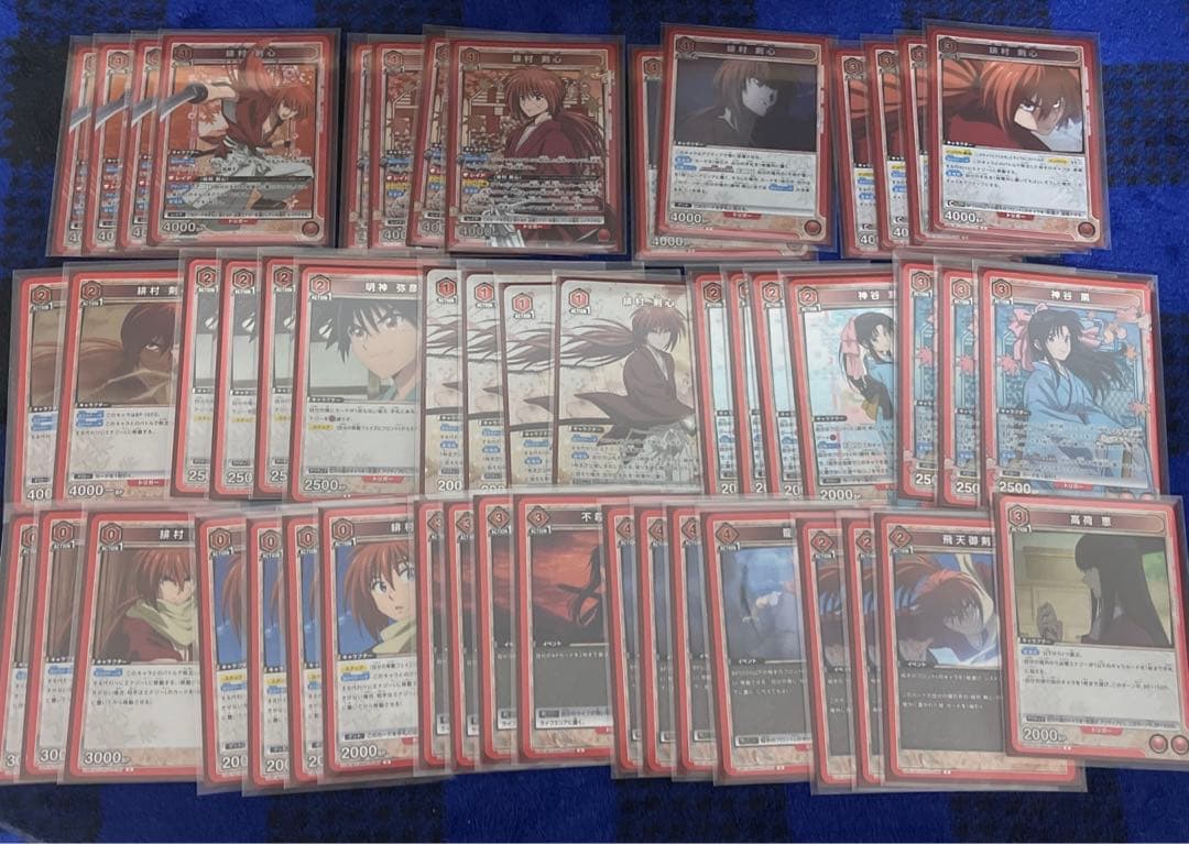 ユニオンアリーナ　剣心　デッキ　るろうに剣心　赤